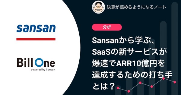 Q. Sansanから学ぶ、SaaSの新サービスが爆速でARR10億円を達成するための打ち手とは？ 画像