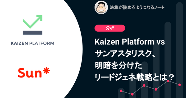 Q. Kaizen Platform vs サンアスタリスク、明暗を分けたリードジェネ戦略とは？ 画像