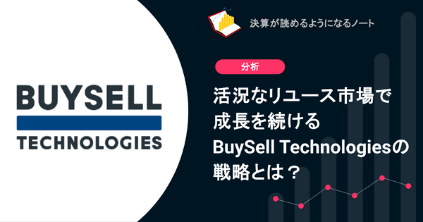 Q. 活況なリユース市場で成長を続けるBuySell Technologiesの戦略とは？ 画像