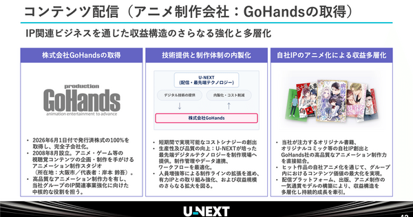 U-NEXTがTBSと資本業務提携！動画配信企業の 