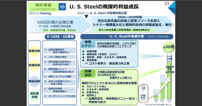鉄鋼大手 日本製鉄とJFEの決算比較　米国巨額買収で稼ぐ日本製鉄と事業多角化・構造改革を進めるJFEの違い 画像