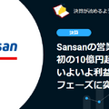 【決算速報】Q. Sansanの営業利益が初の10億円超え、いよいよ利益拡大フェーズに突入か？