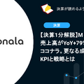 【決算1分解説】M＆Aにより売上高がYoY+79%と急成長中のココナラ。更なる成長に向けたKPIと戦略とは