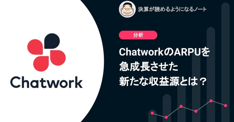 Q. ChatworkのARPUを急成長させた新たな収益源とは？